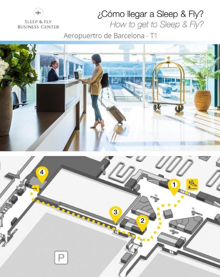 Sleep&Fly El Prat de Llobregat Exterior foto